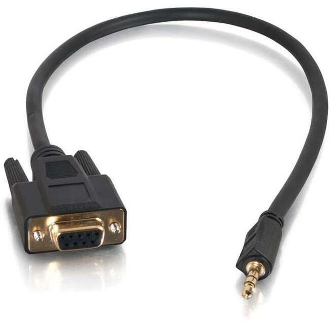 C2G 1.5ft Velocity DB9 Female to 3.5mm Male Adapter Cable - GreatEagleInc