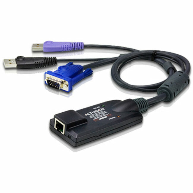 ATEN USB Virtual Media KVM Adapter Cable with Smart Card Reader (CPU Module)-TAA Compliant - Computers & Electronics