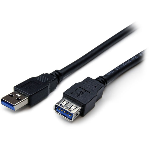 StarTech.com 6 ft Black SuperSpeed USB 3.0 Extension Cable A to A - M/F - Computers & Electronics