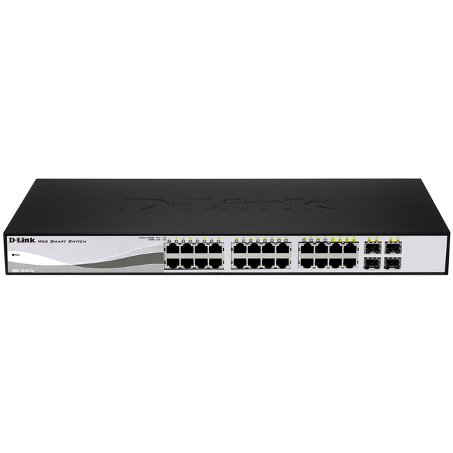 D-Link 28 Port PoE Gigabit Smart Switch Including 4 Combo SFP Ports Default Title