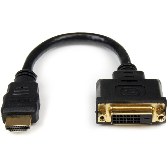 StarTech.com 8in HDMI® to DVI-D Video Cable Adapter - HDMI Male to DVI Female - Computers & Electronics