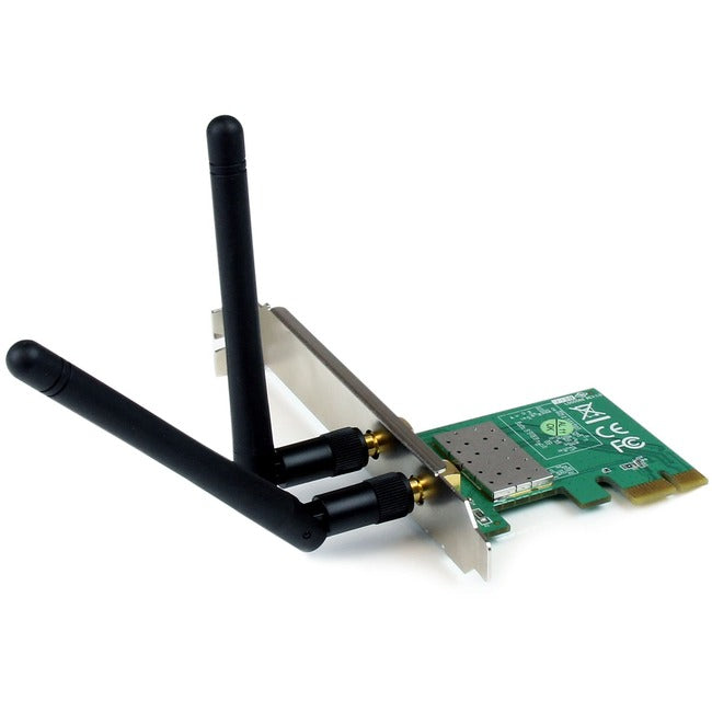 StarTech.com PCI Express Wireless N Adapter - 300 Mbps PCIe 802.11 b/g/n Network Adapter Card - 2T2R 2.2 dBi - Computers &…