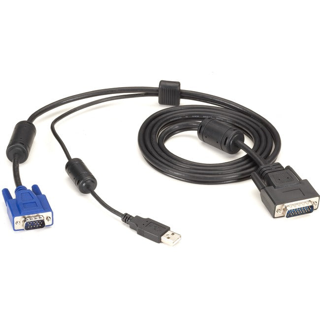 Black Box ServSwitch Secure KVM Switch Cable, VGA and USB to HD26 - GreatEagleInc