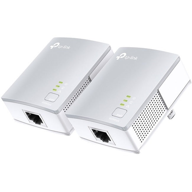 TP-LINK TL-PA4010KIT AV500 Nano Powerline Adapter Starter Kit, up to 500Mbps - GreatEagleInc