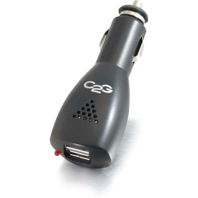 C2G 2-Port USB Car Charger - DC Adapter - Phone Charger Adapter Default Title