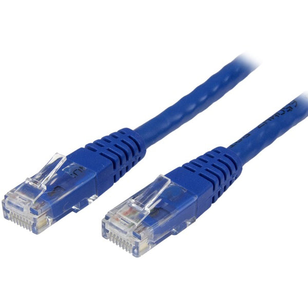 StarTech.com 75 ft Cat 6 Blue Molded RJ45 UTP Gigabit Cat6 Patch Cable - 75ft Patch Cord Default Title