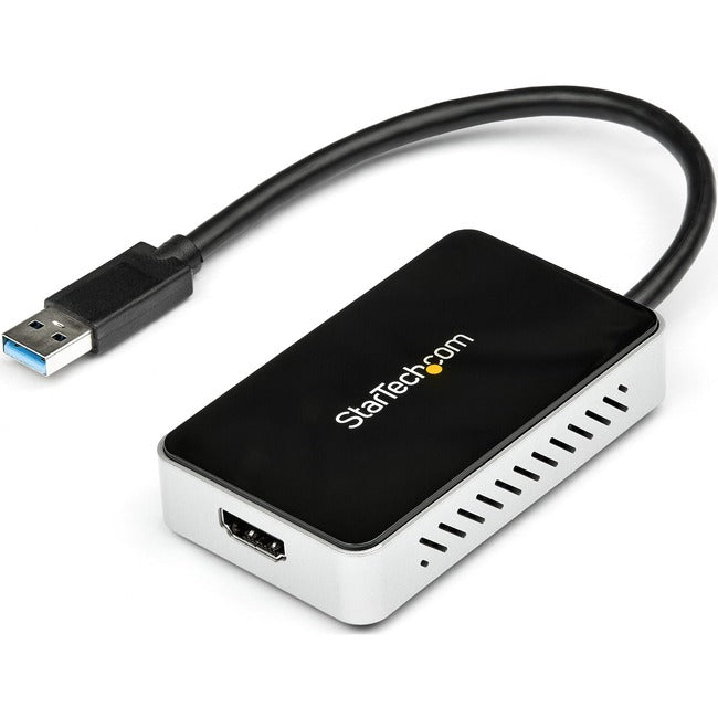 StarTech.com USB 3.0 to HDMI External Video Card Multi Monitor Adapter with 1-Port USB Hub - 1920x1200 / 1080p - GreatEagleInc