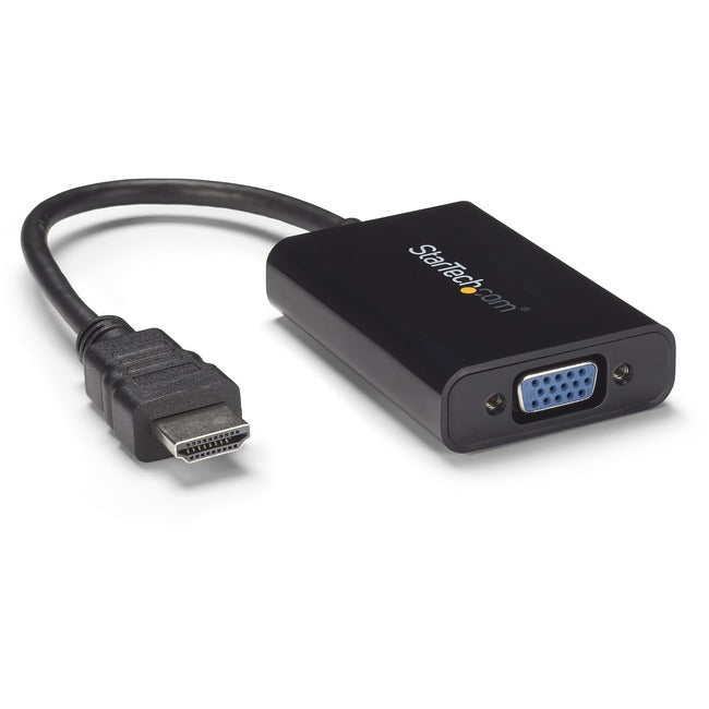 StarTech.com HDMI to VGA Video Adapter Converter with Audio for Desktop PC / Laptop / Ultrabook - 1920x1200 - Computers &…