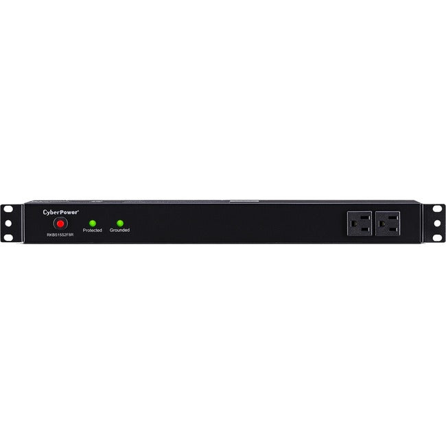 CyberPower Rackbar Surge Suppressor RM 1U RKBS15S2F8R 15A 10-Outlet