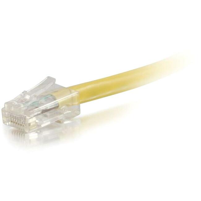 C2G-7ft Cat6 Non-Booted Unshielded (UTP) Network Patch Cable - Yellow