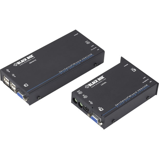 Black Box ServSwitch Wizard USB KVM Extender With Audio - GreatEagleInc