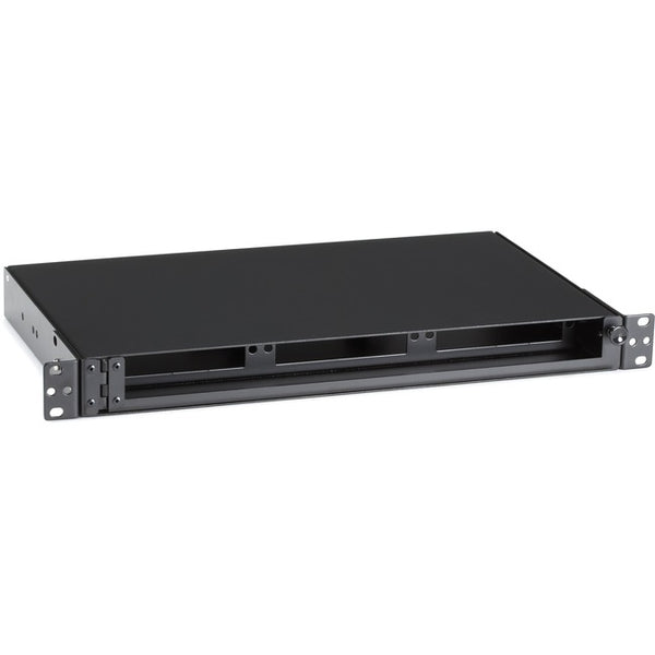 Black Box Rackmount Fiber Shelf, 1U, 3-Adapter Panel Default Title