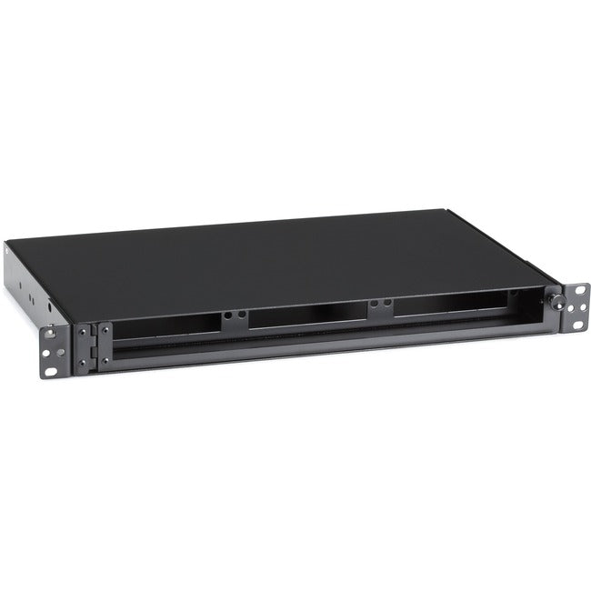 Black Box Rackmount Fiber Shelf, 1U, 3-Adapter Panel