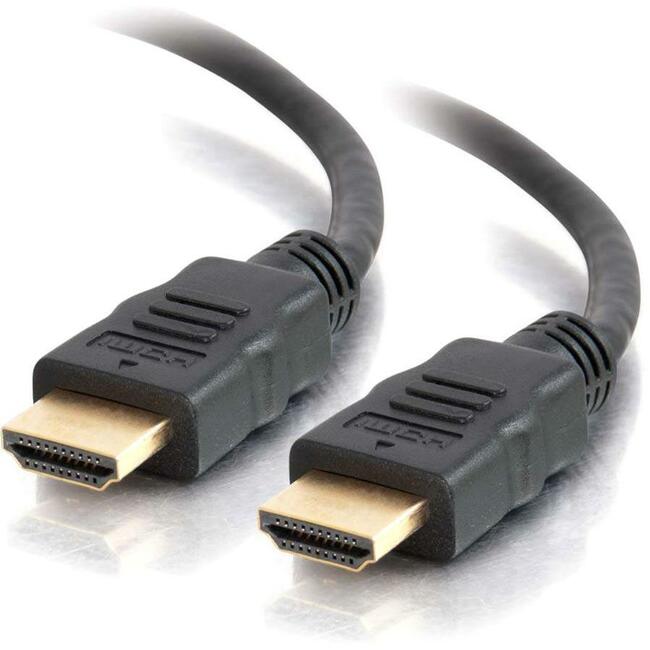 C2G 1.6ft High Speed HDMI Cable with Ethernet - 4K 60Hz (0.5m)