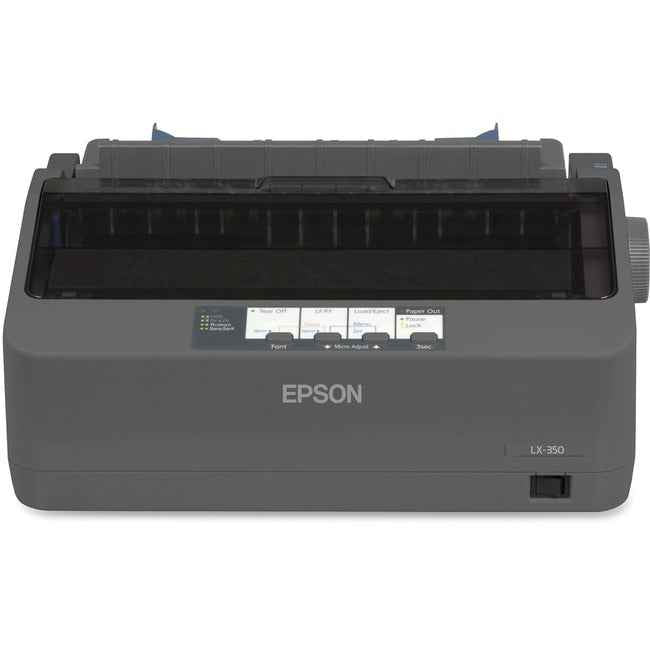 Epson LX-350 9-pin Dot Matrix Printer - Monochrome