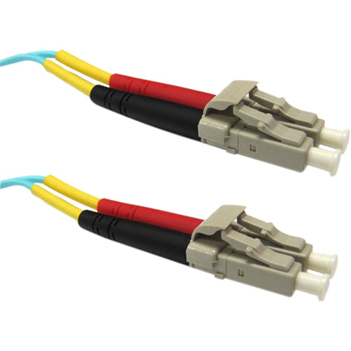 Weltron LC/LC Multi-Mode 50/125M Aqua Fiber Patch Cable - 3M - Computers & Electronics