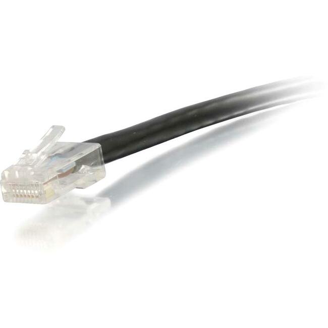 C2G-75ft Cat6 Non-Booted Unshielded (UTP) Network Patch Cable - Black - GreatEagleInc