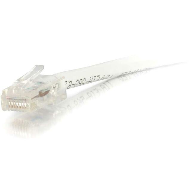 C2G-100ft Cat6 Non-Booted Unshielded (UTP) Network Patch Cable - White - GreatEagleInc