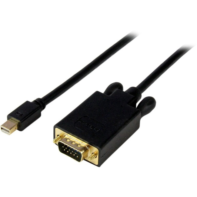 StarTech.com 3 ft Mini DisplayPort to VGAAdapter Converter Cable - mDP to VGA 1920x1200 - Black - Computers & Electronics