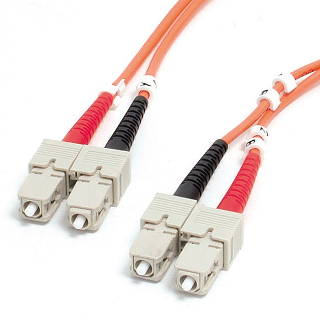 StarTech.com 1m Fiber Optic Cable - Multimode Duplex 62.5/125 - LSZH - SC/SC - OM1 - SC to SC Fiber Patch Cable Default Title