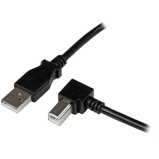 StarTech.com 2m USB 2.0 A to Right Angle B Cable - M/M - GreatEagleInc