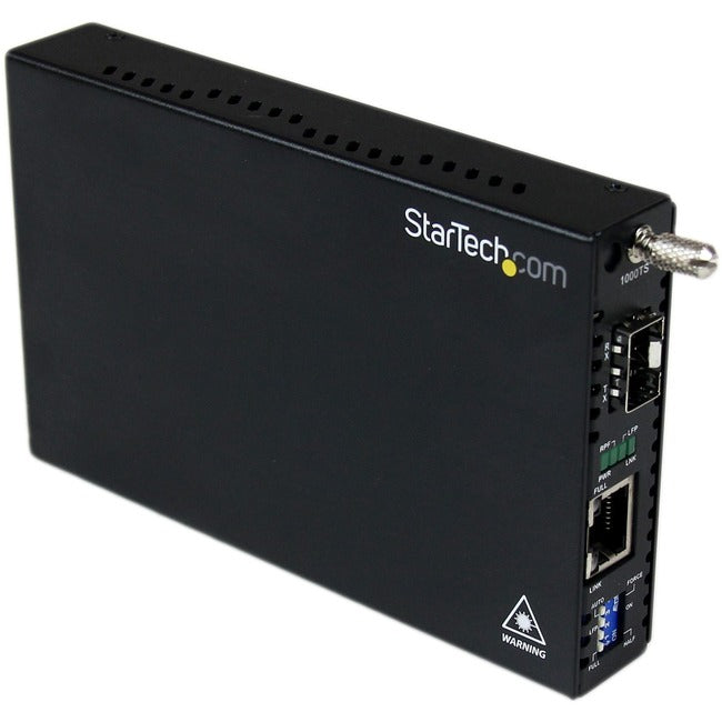 StarTech.com Gigabit Ethernet Fiber Media Converter with Open SFP Slot Default Title