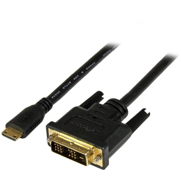 StarTech.com 2m Mini HDMI® to DVI-D Cable - M/M - GreatEagleInc
