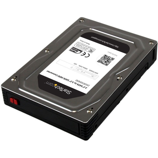 StarTech.com 2.5" to 3.5" SATA Aluminum Hard Drive Adapter Enclosure with SSD / HDD Height up to 12.5mm - GreatEagleInc