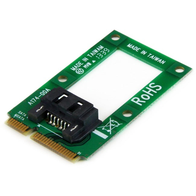StarTech.com mSATA to SATA HDD / SSD Adapter - Mini SATA to SATA Converter Card - GreatEagleInc