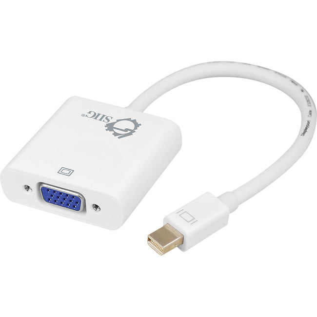 SIIG Mini DisplayPort to VGA Adapter Converter - GreatEagleInc