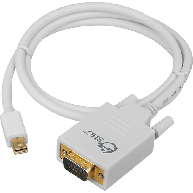SIIG 3ft Mini DisplayPort to VGA Converter Cable (mDP to VGA) - Computers & Electronics