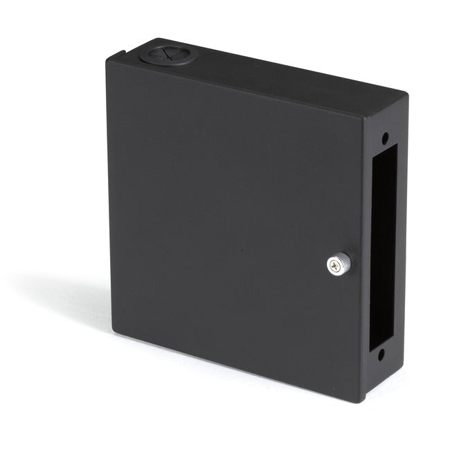 Black Box Mini Wallmount Fiber Enclosure, One Adapter Panel, Non-Locking - GreatEagleInc