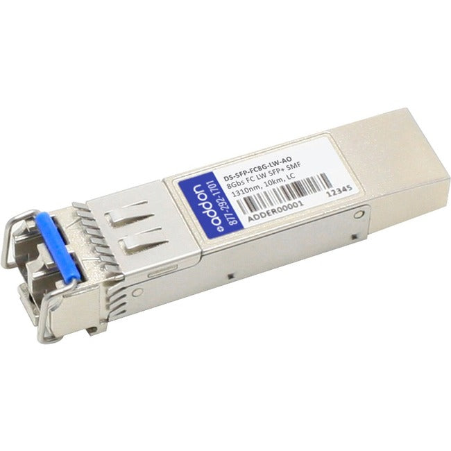 AddOn Cisco DS-SFP-FC8G-LW Compatible TAA Compliant 2/4/8Gbs Fibre Channel LW SFP+ Transceiver (SMF, 1310nm, 10km, LC)