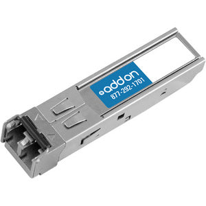 AddOn Alcatel-Lucent iSFP-GIG-LX Compatible TAA Compliant 1000Base-LX SFP Transceiver (SMF, 1310nm, 10km, LC, DOM) - GreatEagleInc