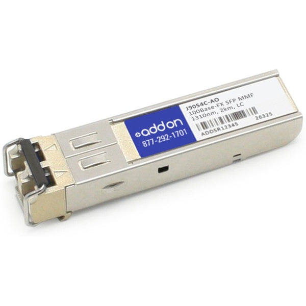 AddOn HP J9054C Compatible TAA Compliant 100Base-FX SFP Transceiver (MMF, 1310nm, 2km, LC) - GreatEagleInc