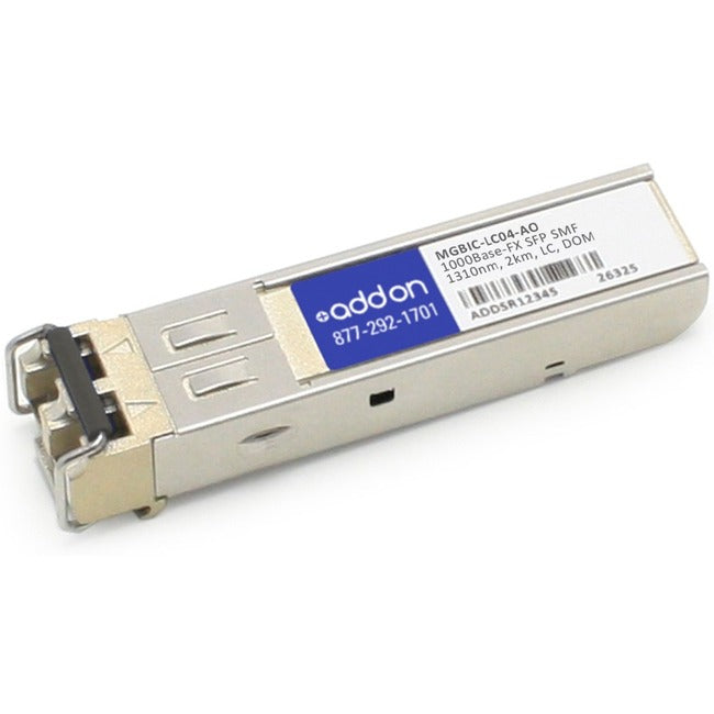 AddOn Enterasys MGBIC-LC04 Compatible TAA Compliant 100Base-FX SFP Transceiver (MMF, 1310nm, 2km, LC) Default Title