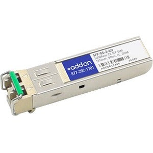 AddOn Cisco SFP-GE-Z Compatible TAA Compliant 1000Base-ZX SFP Transceiver (SMF, 1550nm, 80km, LC, DOM) Default Title