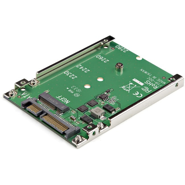 StarTech.com M.2 SSD to 2.5in SATA Adapter Converter - Computers & Electronics