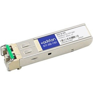 AddOn Rad SFP-8 Compatible TAA Compliant 1000Base-EX SFP Transceiver (SMF, 1310nm, 40km, LC) AddOn
