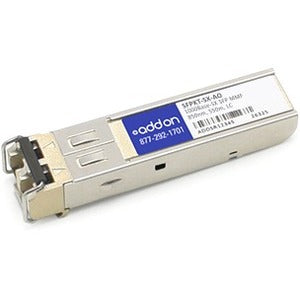 AddOn NetOptics SFPKT-SX Compatible TAA Compliant 1000Base-SX SFP Transceiver (MMF, 850nm, 550m, LC)