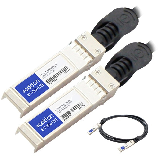 AddOn Palo Alto Networks PAN-SFP-PLUS-CU-3M Compatible TAA Compliant 10GBase-CU SFP+ to SFP+ Direct Attach Cable (Passive…