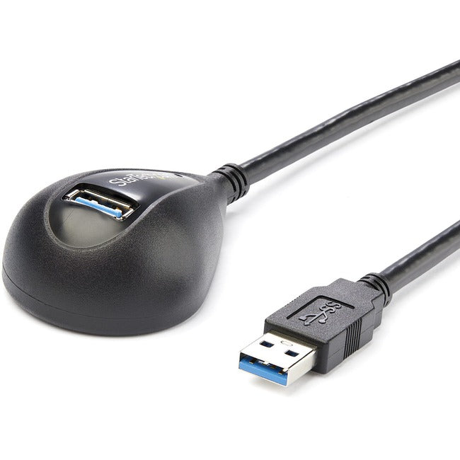 StarTech.com 5 ft Black Desktop SuperSpeed USB 3.0 Extension Cable - A to A M/F Default Title