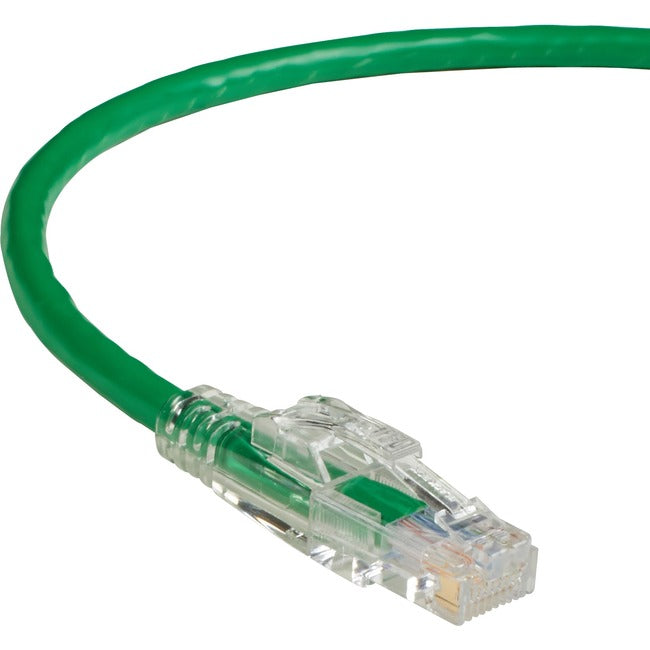 Black Box GigaTrue 3 CAT6 550-MHz Lockable Patch Cable (UTP), Green, 10-ft. (3.0-m) Default Title