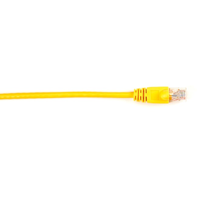 Black Box CAT6 Value Line Patch Cable, Stranded, Yellow, 6-ft. (1.8-m)