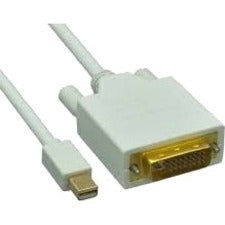 Unirise 3ft Mini Displayport to DVID Dual link Cable, Male- Male, 32AWG