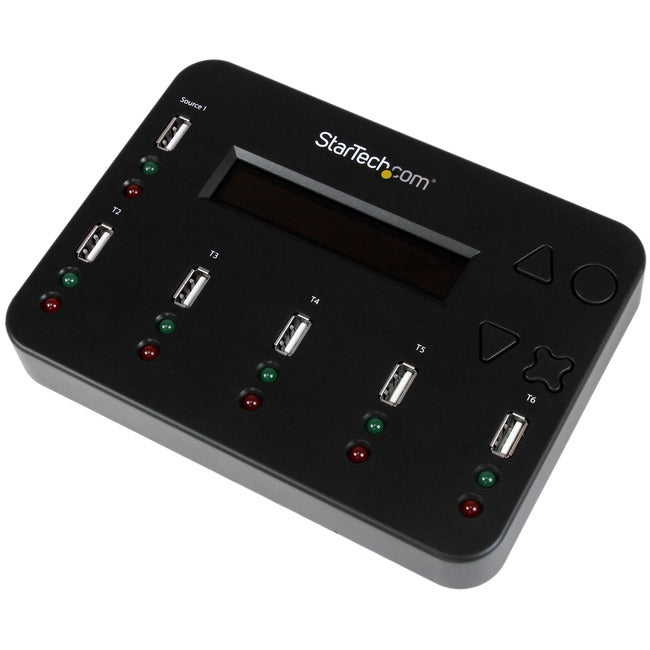 StarTech.com Standalone 1:5 USB Flash Drive Duplicator and Eraser - Flash Drive Copier Default Title