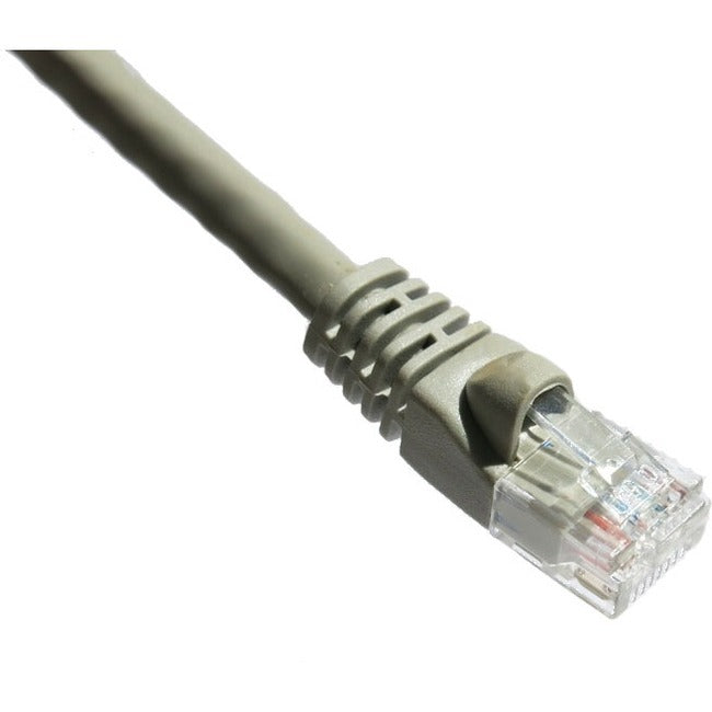 Axiom 15FT CAT5E 350mhz Patch Cable Molded Boot (Gray) - GreatEagleInc