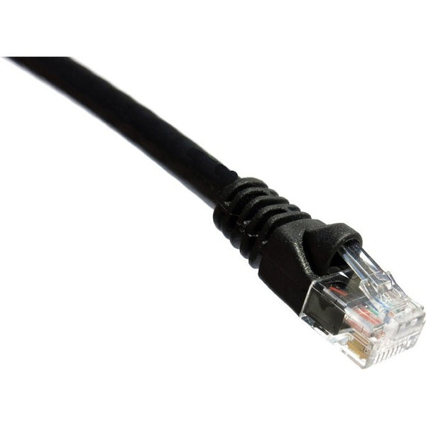 Axiom 15FT CAT5E 350mhz Patch Cable Molded Boot (Black) - GreatEagleInc