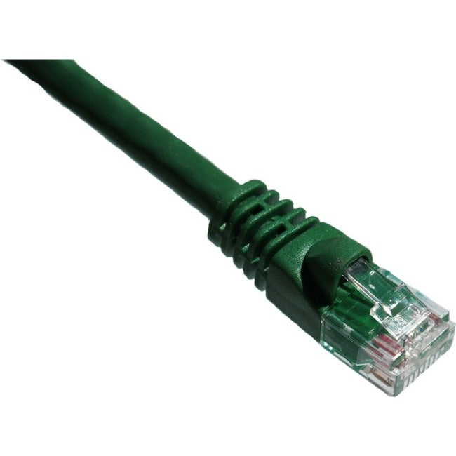 Axiom 7FT CAT5E 350mhz Patch Cable Molded Boot (Green) - GreatEagleInc