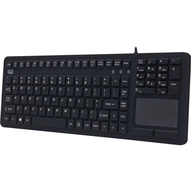 Adesso SlimTouch 270 - Antimicrobial Waterproof Touchpad Keyboard Default Title